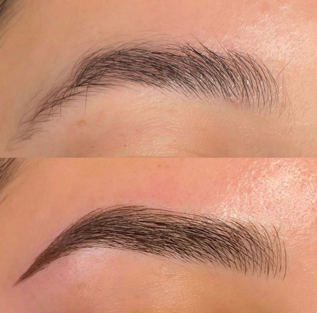 Antes y después de microblading pelo a pelo